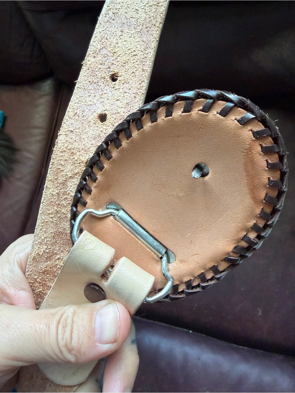 Vintage Eagle Western Belt - Picture 7 of 7